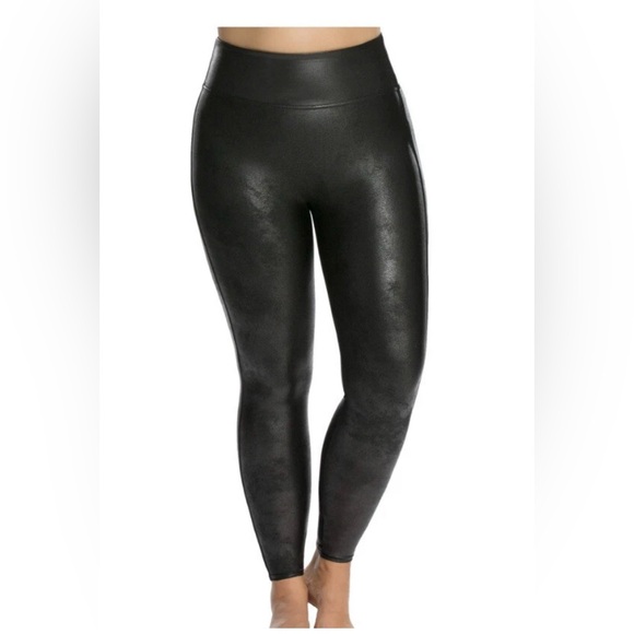 SPANX Pants - Spanx Faux Leather Plus Size‎ 1X Black